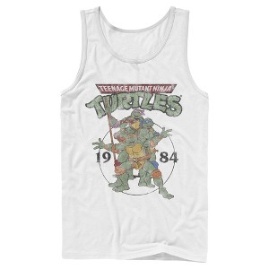 Men's Teenage Mutant Ninja Turtles 1984 Heroes Tank Top - 1 of 4