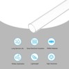 Unique Bargains Lamp Lantern Water Cooling System Acrylic Rigid Round Tubes 6" - 3 of 4