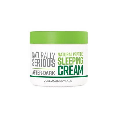 Naturally Serious After-Dark Natural Peptide Sleeping Cream - 1.7 fl oz