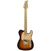 Sawtooth ET Series Electric Guitar, Sunburst with Aged White Pickguard - 2 of 4