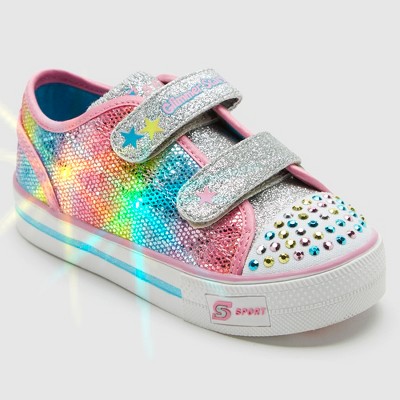 sketchers girls light up shoes