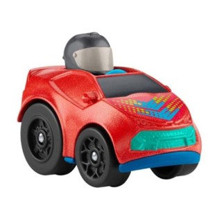 Fisher Price Little People Wheelies 3" Inch Orange Race Car - 1 of 4