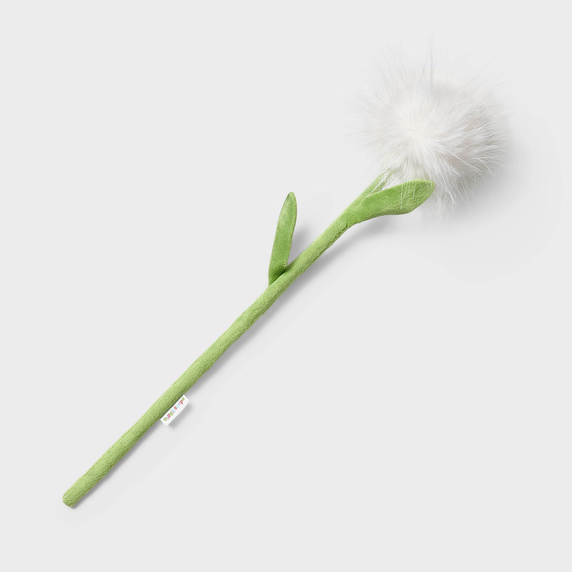 16.5'' Dandelion White Plush Stem - Gigglescape™