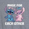 Women's - Lilo and Stitch - Made For Each Other Graphic Racerback Tank - 2 of 4