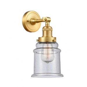 Canton - 1 Light Wall Sconce In Industrial Style-11 Inches Tall and 6.5 Inches Wide - 1 of 1