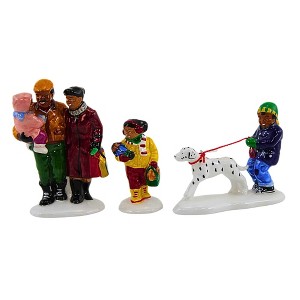Enesco 3.0 Inch The Whole Family Goes Shopping The Original Snow Village Village Accessories - 1 of 3