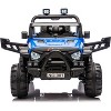 Jojoka 12V Kids Ride-On Truck Car, Battery Powered Vehicles with Remote, Bluetooth Music, LED Lights, Spring Suspension - 2 of 2