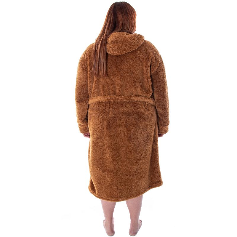 Big and Tall Chewbacca Costume Robe Star Wars Adult Plush Brown, 4 of 7