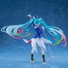 Gundam x Hatsune Miku Gundam 45th Collaboration Banpresto Evolve Statue - 4 of 4