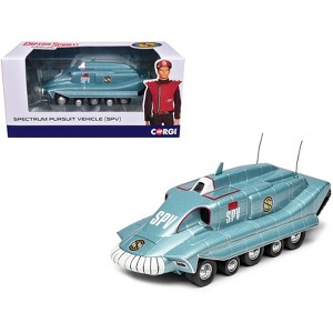 Spectrum Pursuit Vehicle (SPV) Blue Metallic "Captain Scarlet & the Mysterons" (1967-1968) TV Series Diecast Model Car by Corgi - 1 of 3