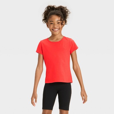Girls' Short Sleeve Fitted T-Shirt - Cat & Jack™