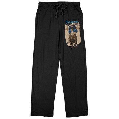 Sand Land Centaur Men's Black Sleep Pajama Pants