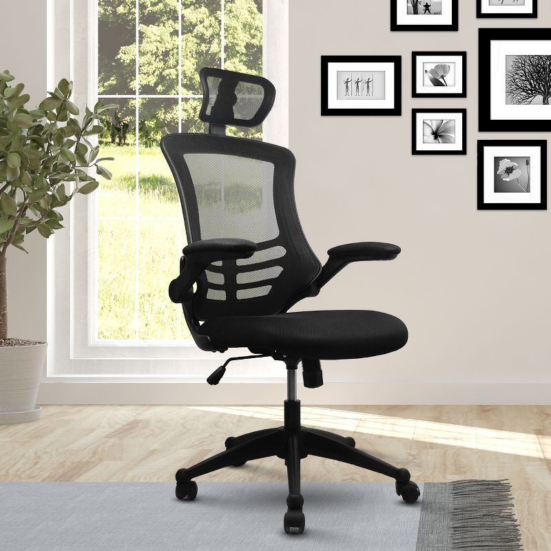 Modern Task Chair Black - Techni Mobili, 3 of 10