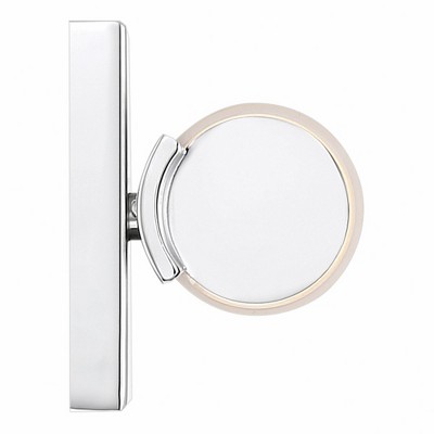 Sense 22.75" Chrome Cylinder LED Vanity Light