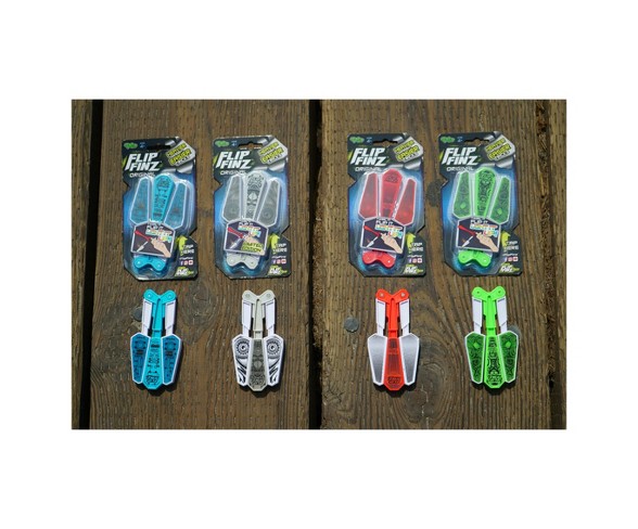 Yulu Flip Finz Game - Red and White