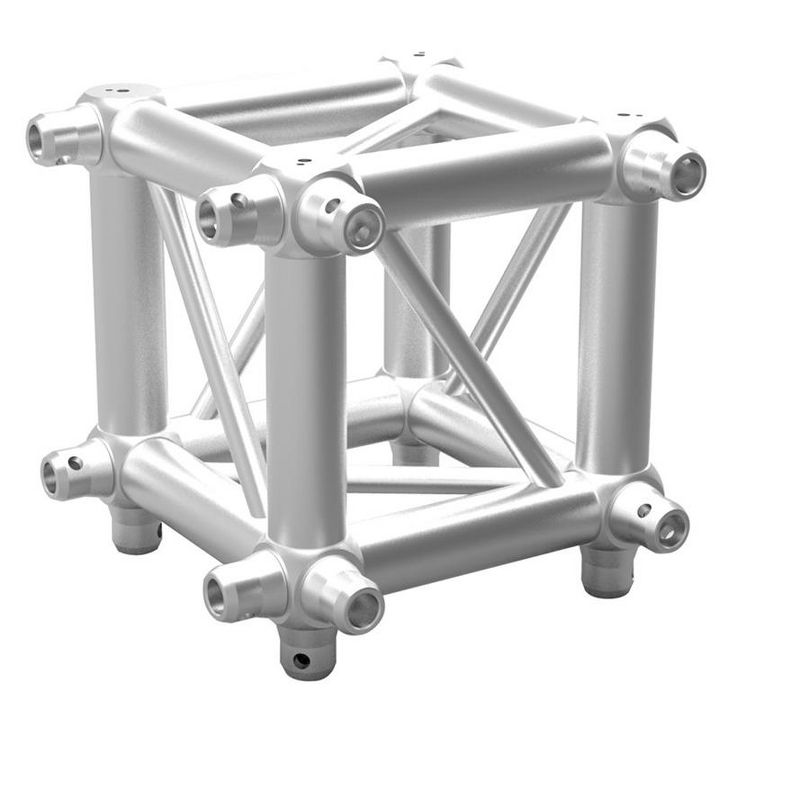 Monoprice 6-way Truss Corner for 12in Spigoted Truss, Compatible With The Standard Size Systems, For DJ, Clubs, Stage Lighting, Concert, 4 of 6