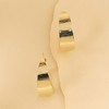 SOHI Women's Minimal Midi Hoop Earrings - 2 of 4