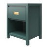 GDFStudio Pryn Vintage Nightstand with 1 Drawer and 1 Open Shelf - 4 of 4