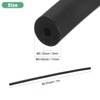 Unique Bargains Pipe Insulation Foam Tube Soft Flexible Foam Durable Fire Resistant Waterproof Pipe Insulation 1 Pc - 3 of 4