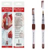 Mimik Kolinsky Synthetic Water Brush, Large Round 5 mm - Handmade in Germany, Watercolor Brushes with Highly Absorbent Bristles, See-Through Water - 3 of 4