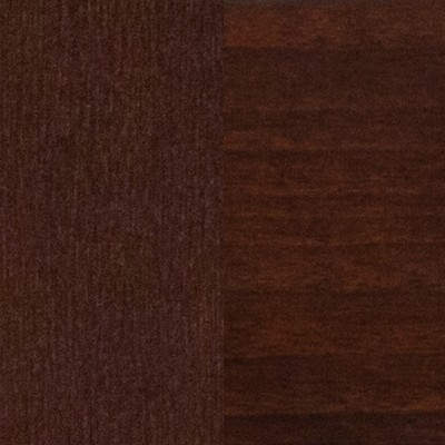 Walnut Solid Back Wooden Barstool with Footrest