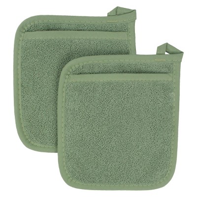 John Ritzenthaler Co. Terry Pocket Mitt Pot Holder, Set of Two