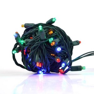 Celebrations LED Grand Mini Multicolored 50 CT String Christmas Lights 25 FT - 1 of 1