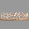 Ho Ho Ho Tabletop Sign 4.25H Resin Christmas Decor Set of 2 by Melrose - 3 of 3