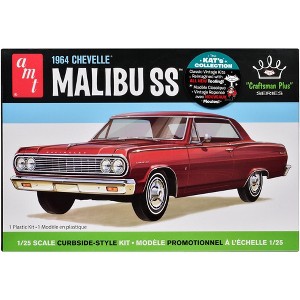 Skill 2 Model Kit 1964 Chevrolet Chevelle Malibu SS "Craftsman Plus" Series 1/25 Scale Model by AMT - 1 of 4
