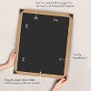 Americanflat 16x20 Poster Frame in Oak with Polished Plexiglass - Horizontal and Vertical Formats with Included Hanging Hardware - 4 of 4
