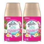 Glade Automatic Spray Air Freshener - Exotic Tropical Blossoms - 12.4oz/2pk