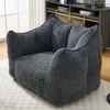 NicBex Memory Foam Bean Bag Sofa with Ultra Plush & Tufted, Cozy Chair Single/2 Seat Sofa for Dorm, Apartment or Living Room - 4 of 4