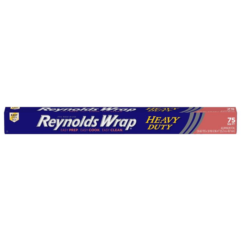 Reynolds Wrap Heavy Duty Wide Aluminum Foil - 75 sq ft, 1 of 12