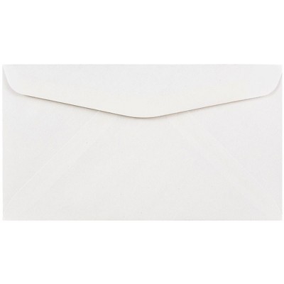 JAM Paper #6 3/4 Business Commercial Envelopes 3.625 x 6.5 White 1633983