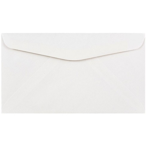Jam Paper #6 3/4 Business Commercial Envelopes 3.625 X 6.5 White ...