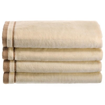 Creative Scents 4 Pack Extra Absorbent Cotton Velour Fingertip Towels