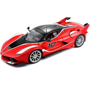 Ferrari FXX-K #10 Red 1/18 Diecast Model Car by Bburago - 1 of 3