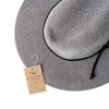Britt's Knits Women's Getaway Panama Vintage Chenille Classic Wide Brim Panama Hat - 2 of 4