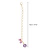 Unique Bargains Chain Bow Water Cup Pendant 1 Pc - 2 of 4