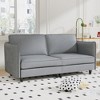 74.27in Loveseat Sofa, 2 Seater Comfy Couch,Mid Century Modern Designed for Small Spaces, Apartment, Bedroom, Dorm, Office - 2 of 4