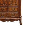 43" Dresden Decorative Storage Drawer Cherry Oak - Acme Furniture: Solid Wood, Antique Brass Hardware, 5 Drawers & 2 Doors - image 3 of 4