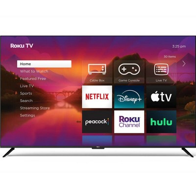 Roku 75R6A5R 75 inch Class 4K QLED Plus Series Smart TV