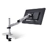 Mount-It! Single Monitor Desk Mount Articulating Desk Stand, Supports 15"-30" Screens, Spring Arm Dual-Segmented Single Monitor Mount, Silver - 4 of 4
