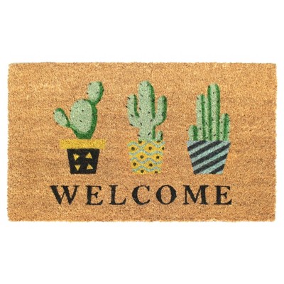 Raj Tufted Welcome Topiary Doormat