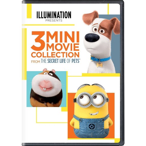 3 Mini Movie Collection From The Secret Life Of Pets dvd 2019