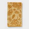 2pk Leaves Harvest Hand Towel Set Gold - Room Essentials™ - 3 of 4