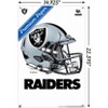 Trends International NFL Las Vegas Raiders - Drip Helmet 20 Unframed Wall Poster Prints - 3 of 4