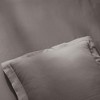 Egyptian Cotton 400 Thread Count Solid Duvet Cover Set by Blue Nile Mills - 4 of 4