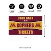 Evergreen Come Back with Tickets University of Minnesota 28" x 16" Woven PVC Indoor Outdoor Doormat - 2 of 4