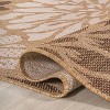 JONATHAN Y Zinnia Modern Floral Textured Weave Indoor/Outdoor Area Rug - 4 of 4